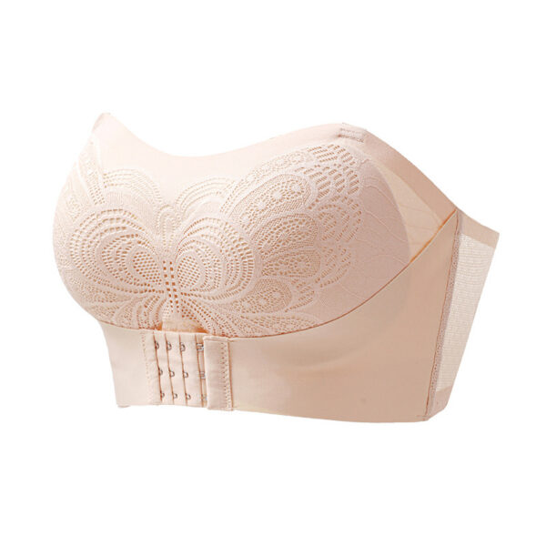 Front Closure Bra Strapless Wireless Push Up Anti-slip Bra - Image 8